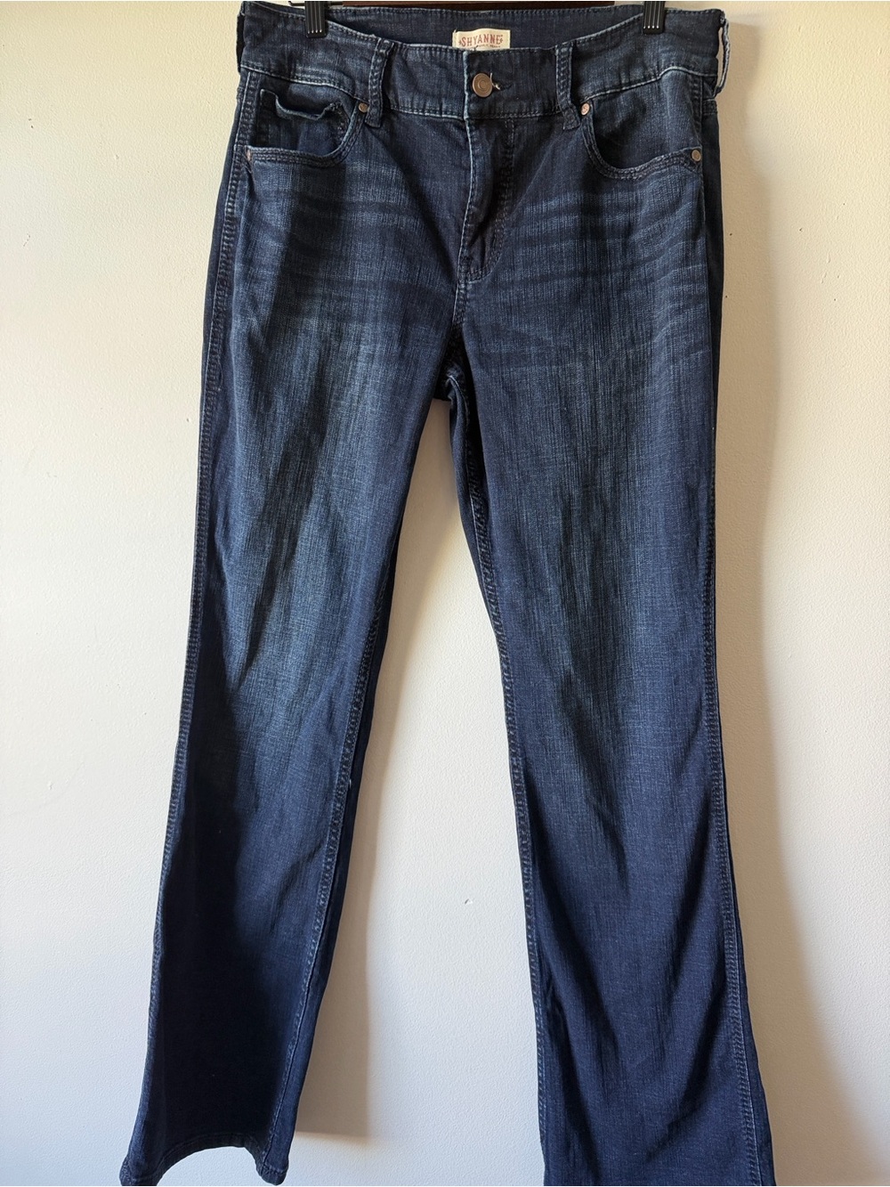 Shyanne Women’s Dark Blue Boot-Cut Jeans 31W-34L